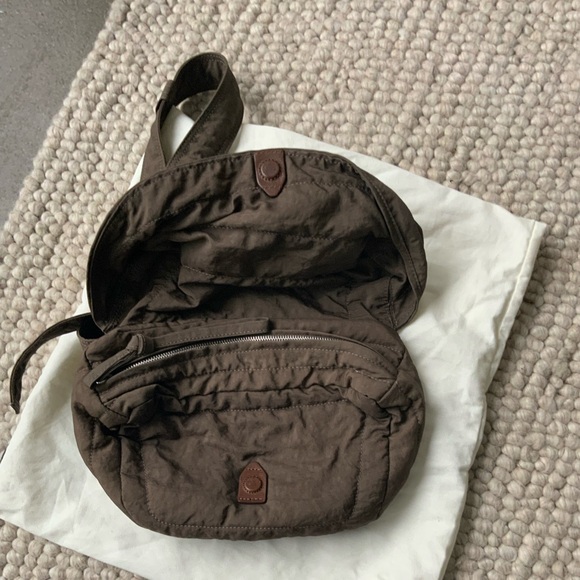 LEMAIRE BROWN SOFT FLIGHT BAG - Picture 5 of 8